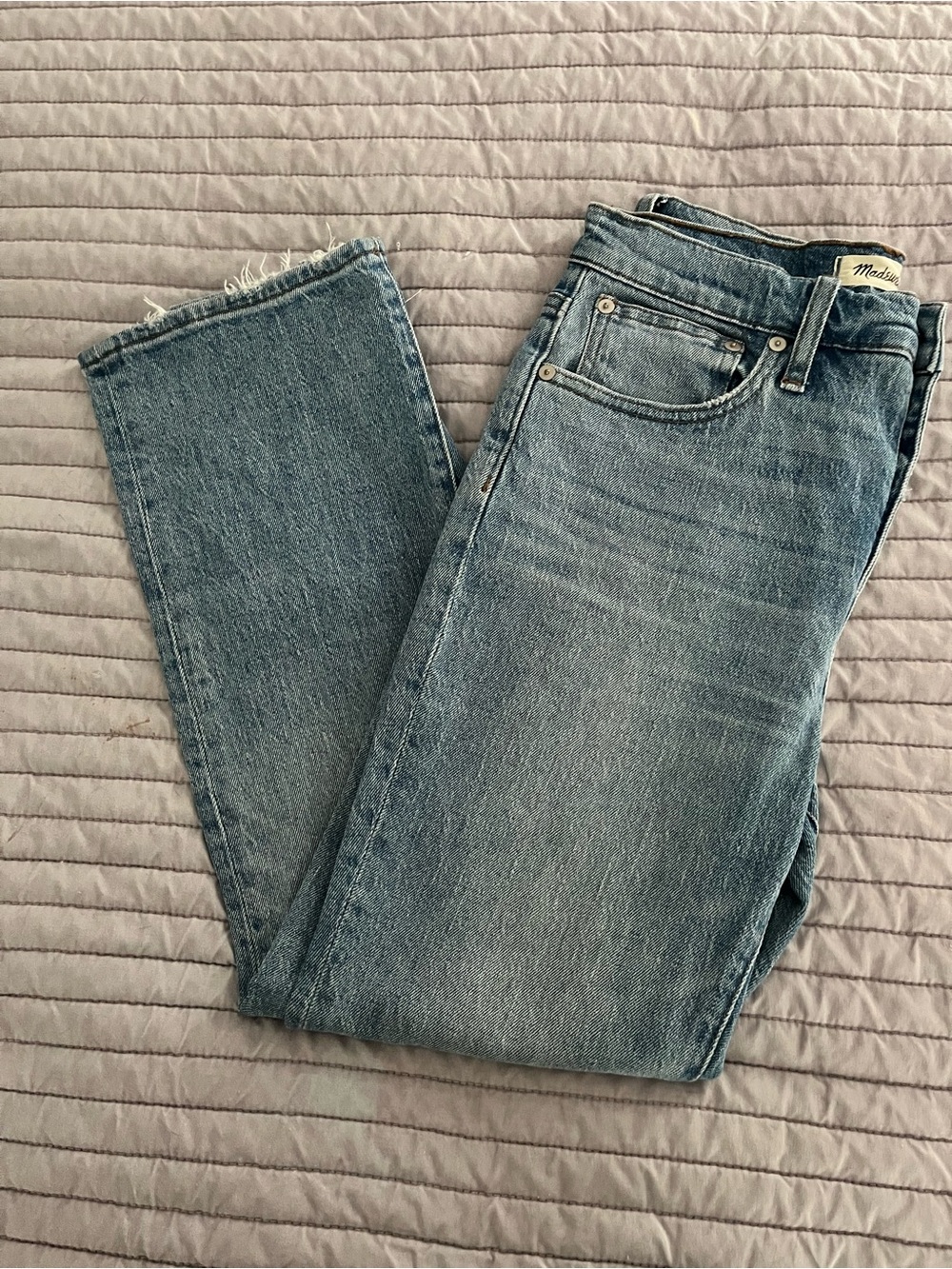 Madewell Classic Women's Light Wash Blue Jeans